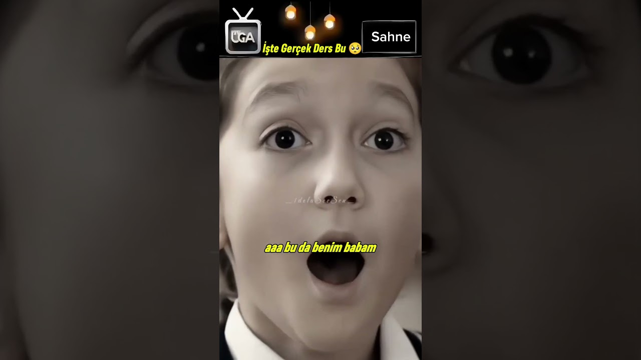 Her çocuğa verilmesi gereken bir ders aslında #ugatv #sahne #anne #baba #eğitim #diziler #filmler